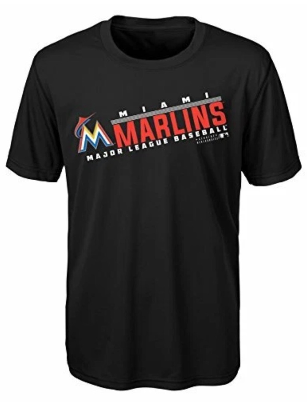 NWT [Majestic] Miami Marlins MLB Short-Sleeve Performance Shirt Youth S (8)